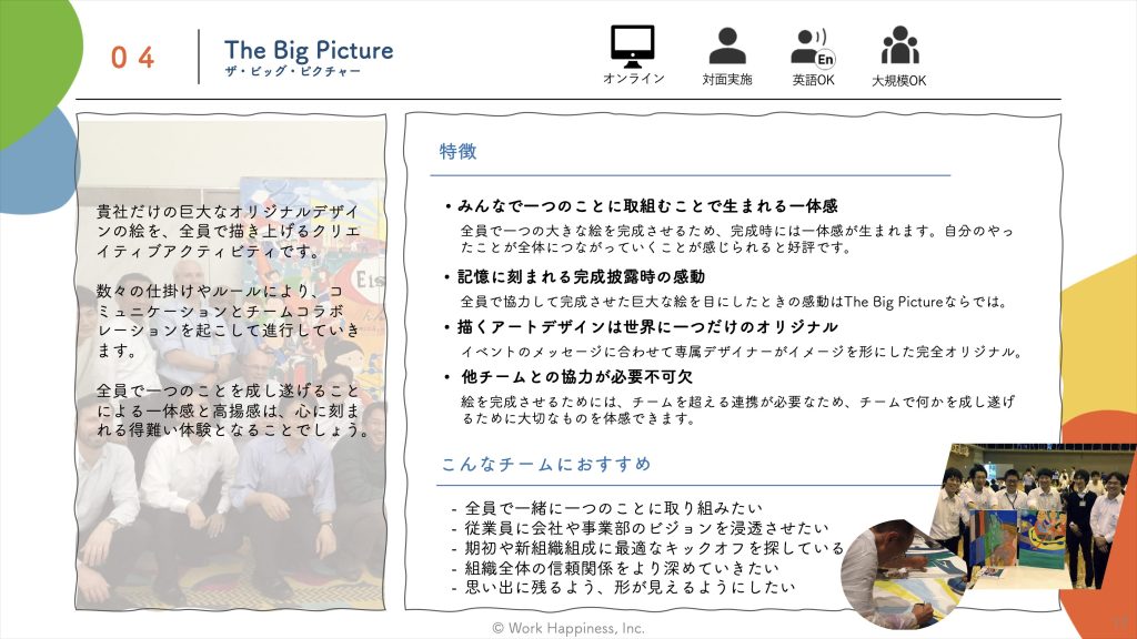 チームビルディングプログラム_TheBigPicture